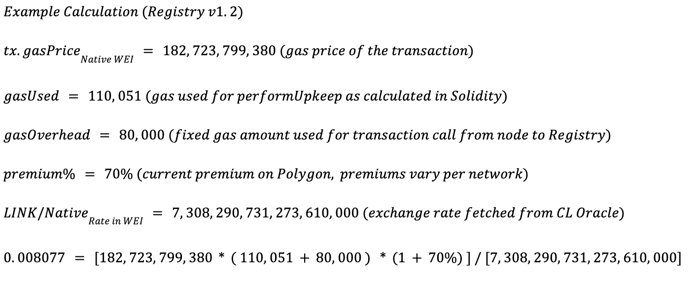 Automation Pricing Example